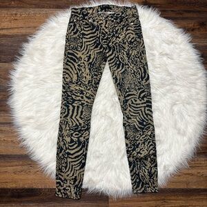 7 For All Mankind Animal Printed Pants size 27